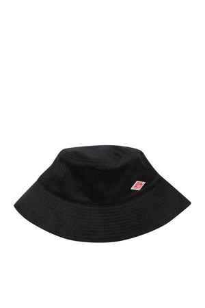 CORDUROY BUCKET HAT - BLACK