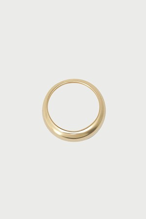THE JILL RING - MIXED METALS SILVER PIPING