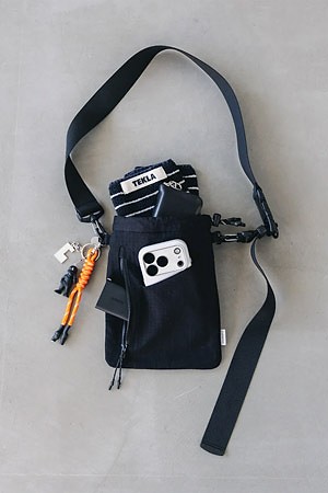 (CLESSTE) CORDURA FUTURE SACOCHE - BLACK