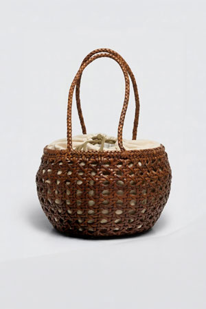 (DRAGON DIFFUSION) JUVENTUS BAG - DARK BROWN