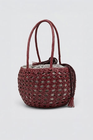 (DRAGON DIFFUSION) JUVENTUS BAG - BRUCIATO