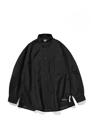 (CLESSTE) GTX CITY UNIFORM L/S SHIRT - BLACK 고어텍스 시티 유니폼 롱슬리브 셔츠