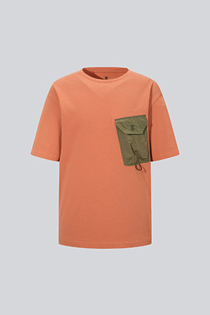 WM WOVEN POCKET SHORT SLEEVE TSHIRT