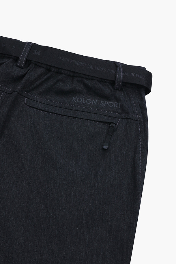 KOLON SPORT - 롱팬츠 - 남성 데님라이크 마운틴 카고 팬츠