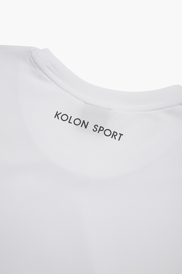 KOLON SPORT - 긴팔티셔츠 - 남성 기본형 라운드 티