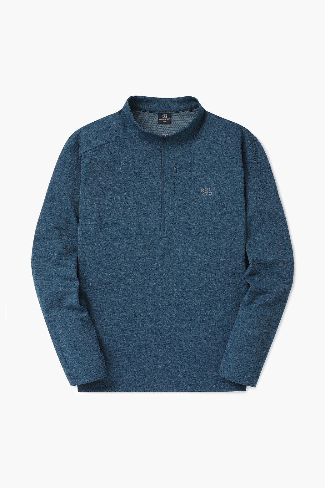 KOLON SPORT - 긴팔티셔츠 - 남성 기본형 집업 티셔츠