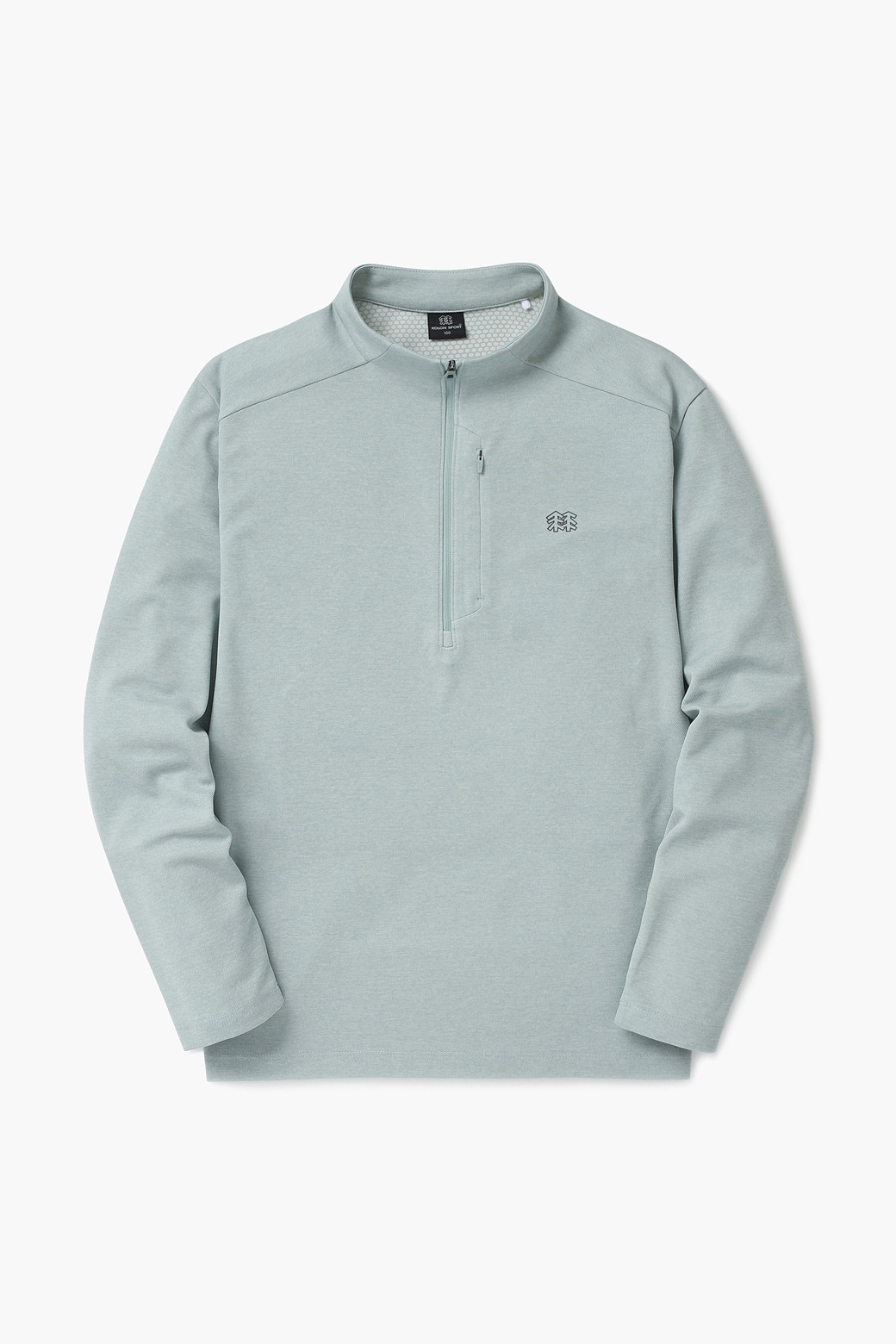 KOLON SPORT - 긴팔티셔츠 - 남성 기본형 집업 티셔츠