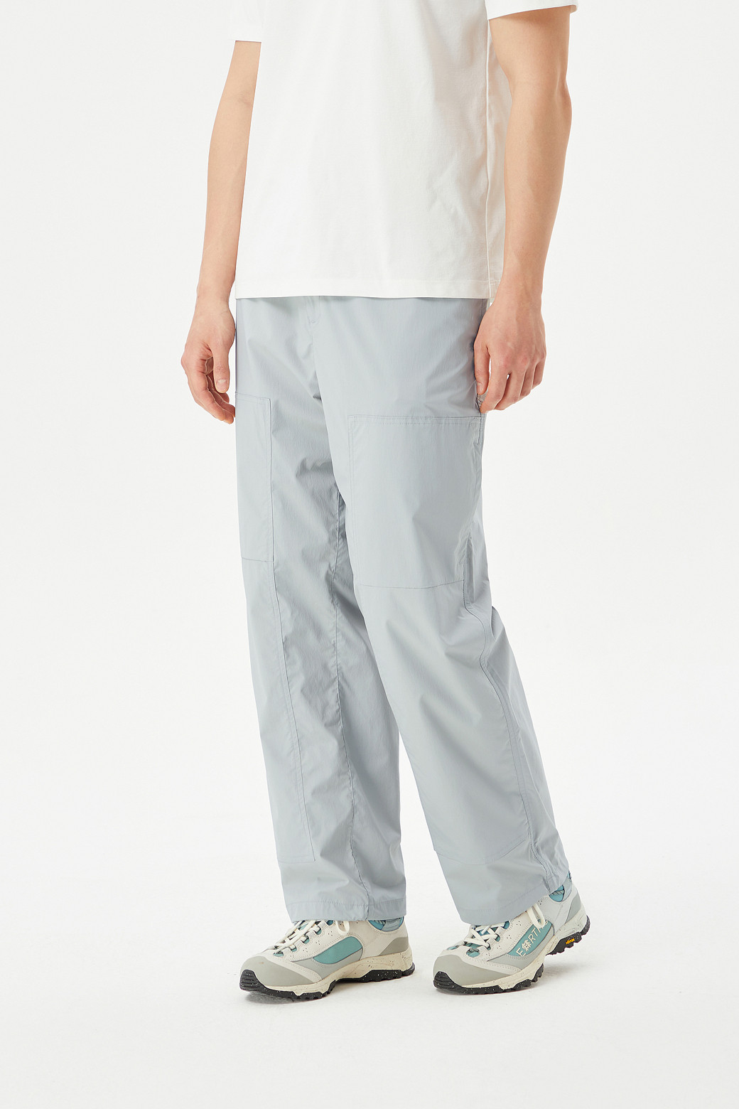 KOLON SPORT - 롱팬츠 - 남성 루즈핏 사이드 카고 팬츠