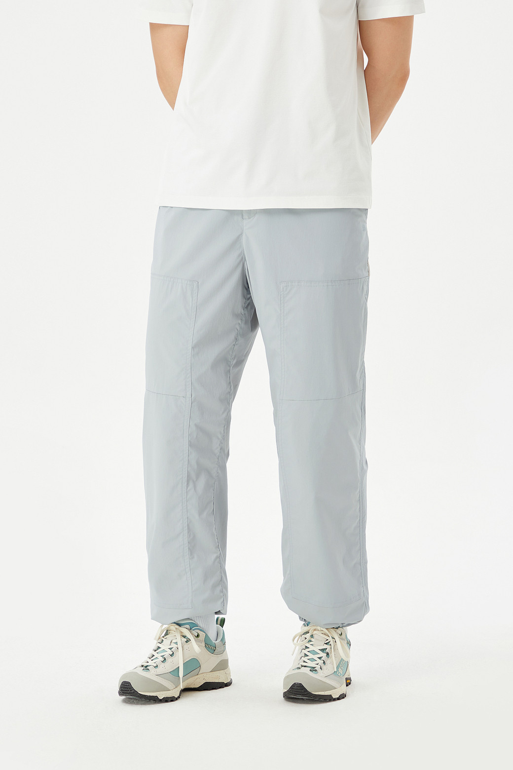 KOLON SPORT - 롱팬츠 - 남성 루즈핏 사이드 카고 팬츠