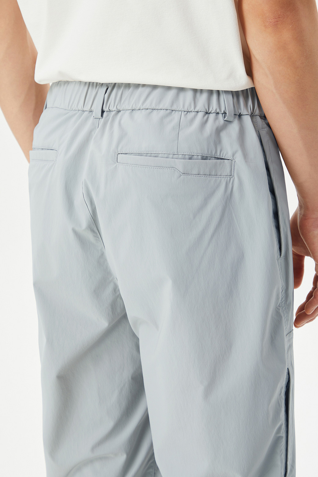 KOLON SPORT - 롱팬츠 - 남성 루즈핏 사이드 카고 팬츠