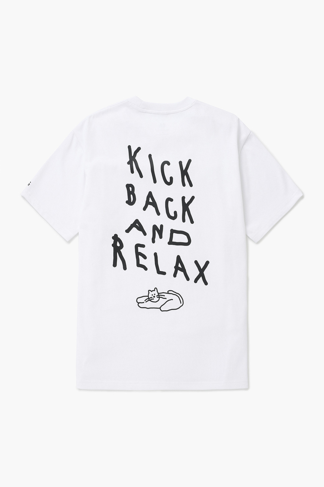 KOLON SPORT - 반팔티셔츠 - 남녀공용 그래픽 티셔츠 (KICK BACK)