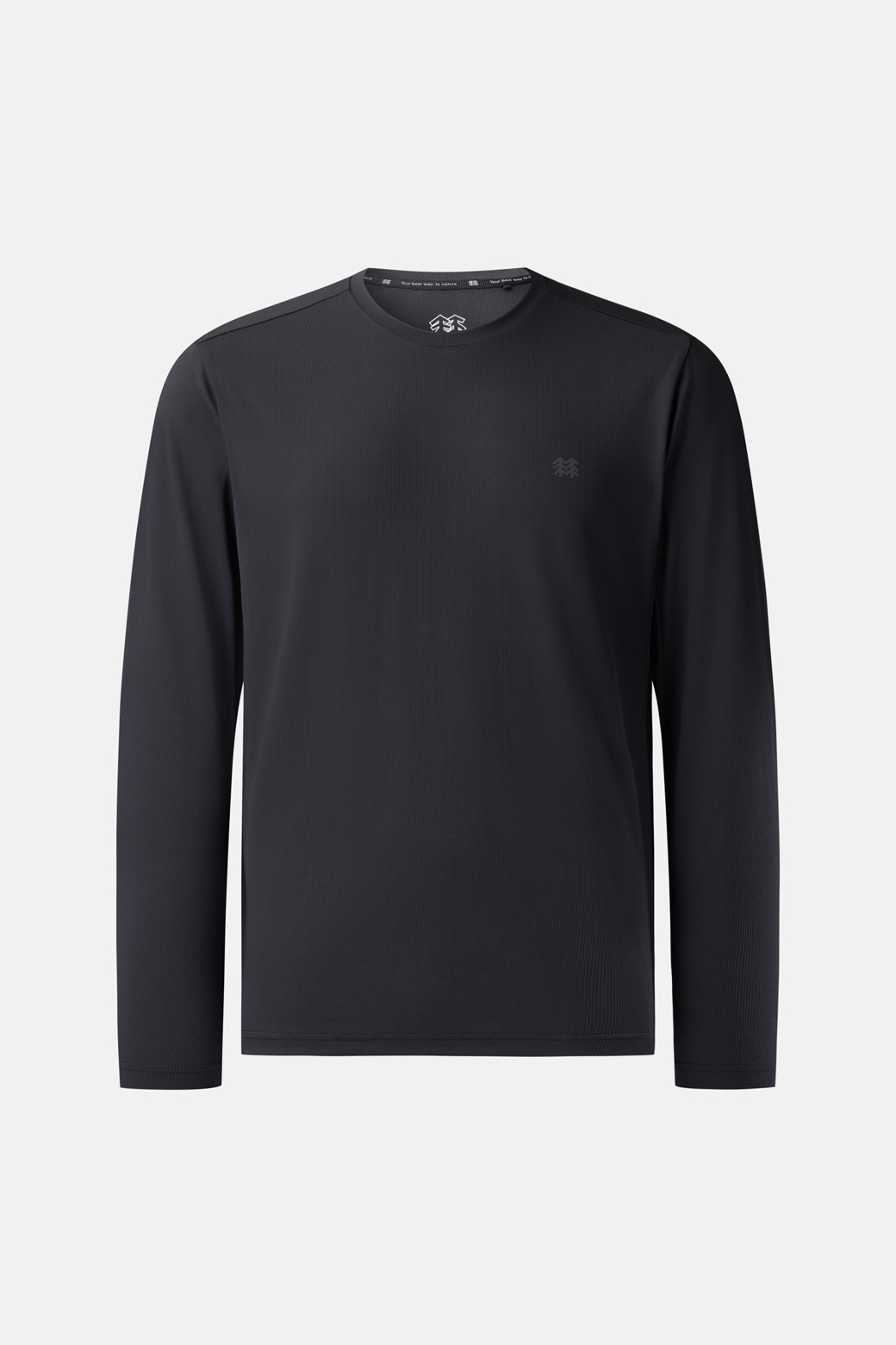 KOLON SPORT - 긴팔티셔츠 - 남성 기능성 긴팔 라운드 티셔츠