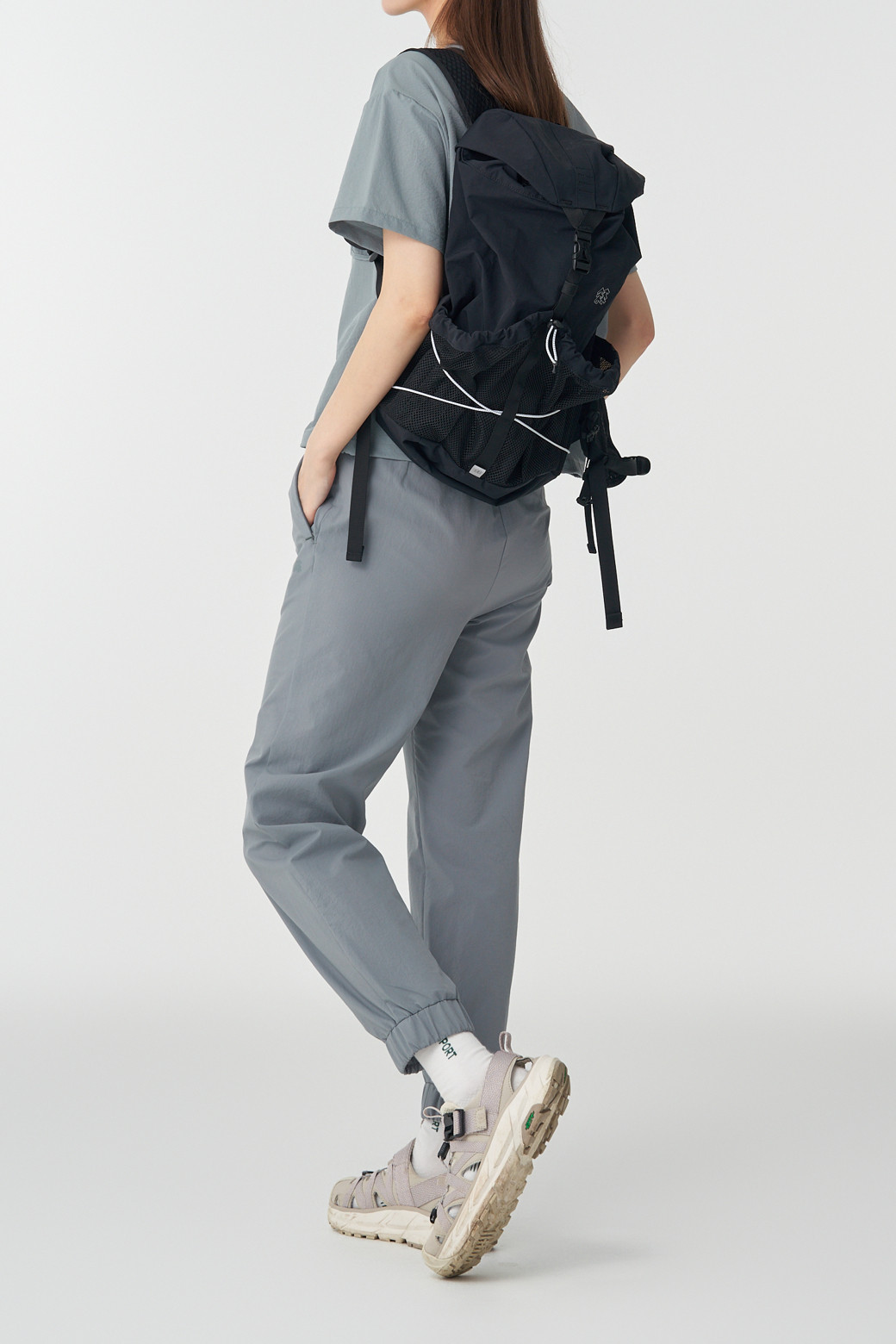 KOLON SPORT - 롱팬츠 - 여성 에어도트 조거 팬츠 (SET-UP)