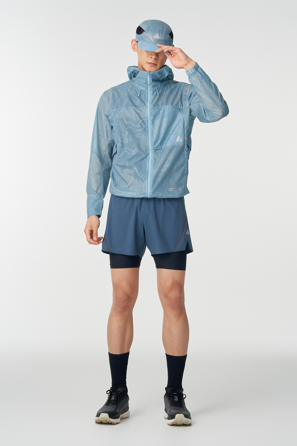 KOLON SPORT - 자켓/점퍼 - [TRAIL] 남성 리플렉티브 경량 방풍자켓