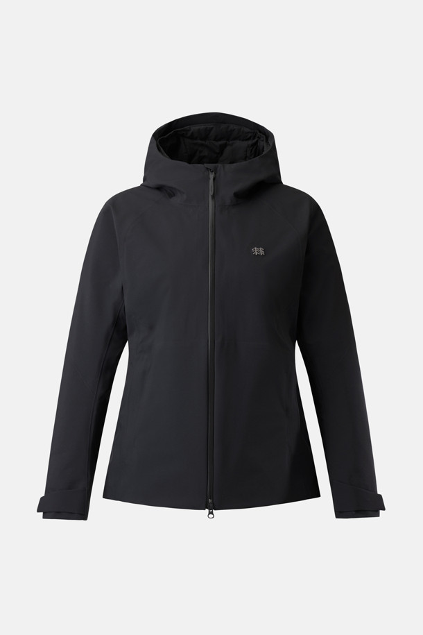 여성 스톰 브레이커 방수 재킷_BLACK-a