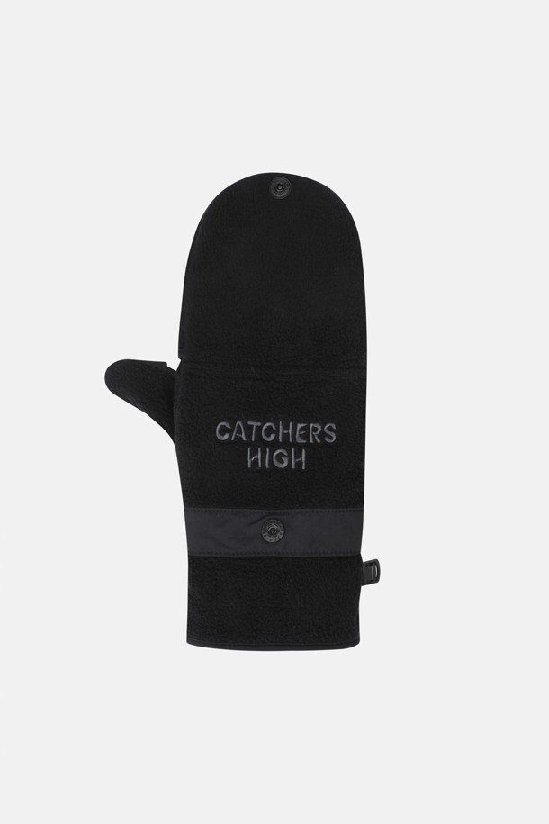 WM 남녀공용 하이브리드 플리스 장갑_BLACK-a