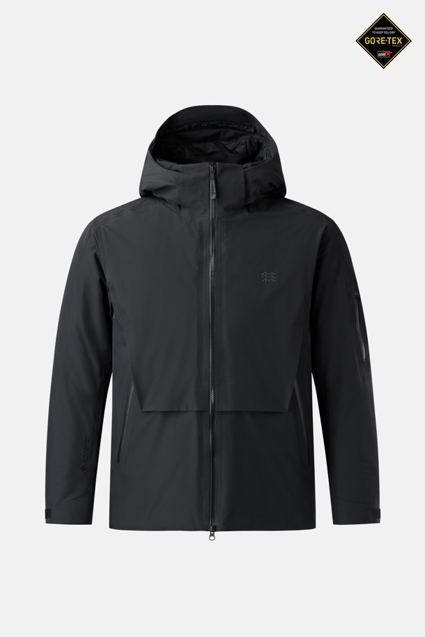 남성 3L 고어텍스 방수 다운_BLACK-a