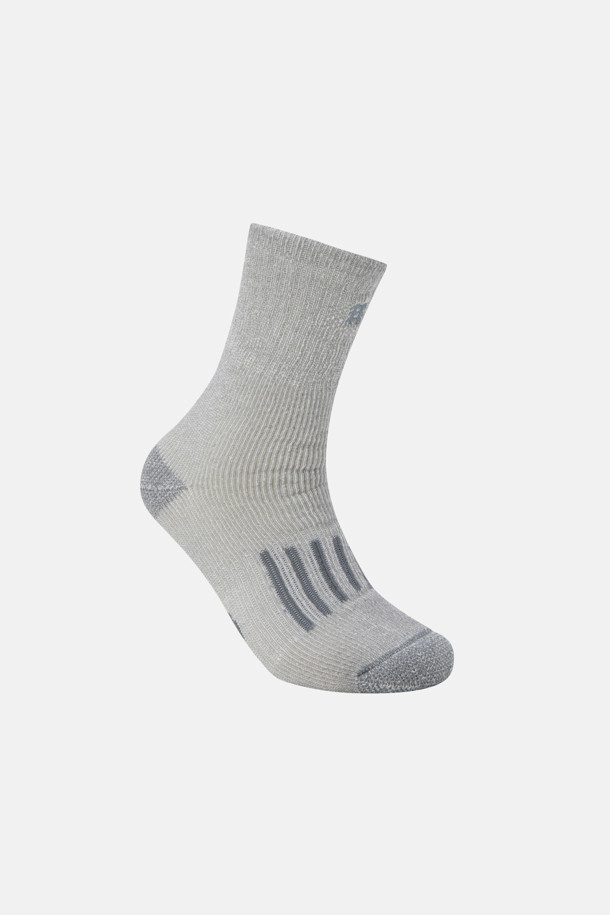 남녀공용 메리노울 크루 삭스_GREY-a