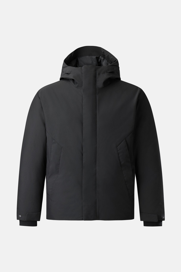 남성 발열 다운_BLACK-a