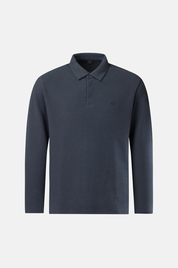 남성 베이직 폴로 티셔츠_NAVY-a