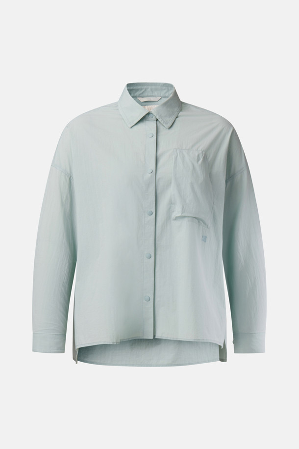 KOLON SPORT - 긴팔티셔츠 - 여성 오버핏 경량 셔츠