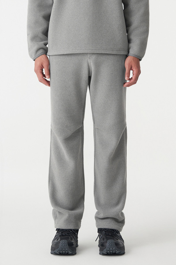 남성 루즈핏 폴라텍 200 팬츠 (SET-UP)_GREY-a