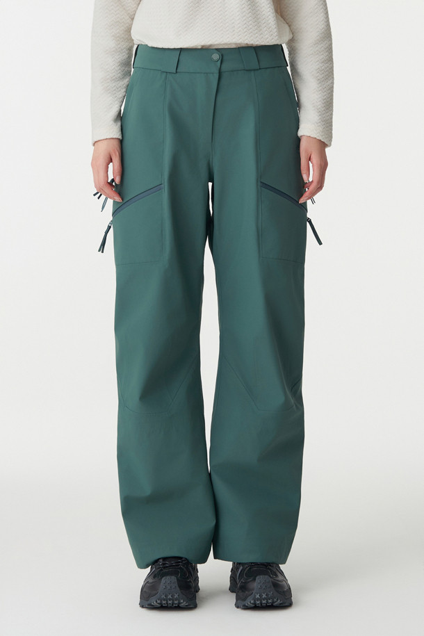 여성 방수 팬츠_GREEN-a