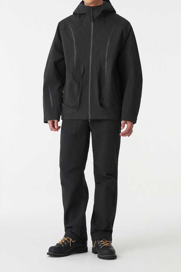 코오롱스포츠-의류 하의-남성 루즈핏 사이드 지퍼 팬츠