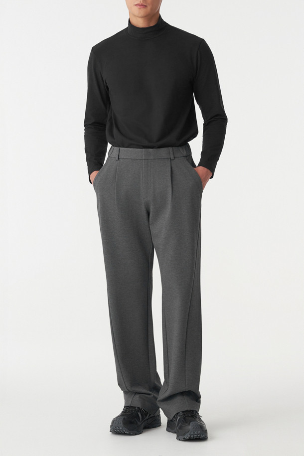 코오롱스포츠-의류 하의-남성 와이드 밴딩 팬츠