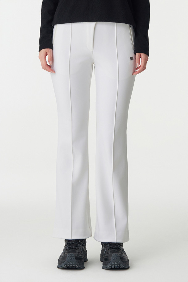 여성 부츠컷 팬츠_IVORY-a