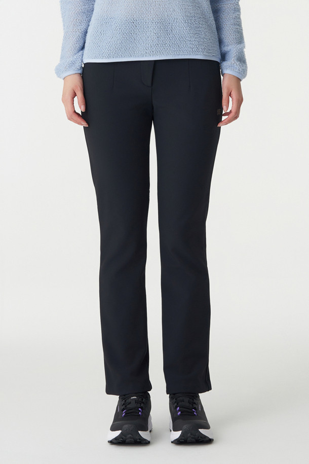 여성 쉘러 WB400 슬림핏 팬츠_BLACK-a