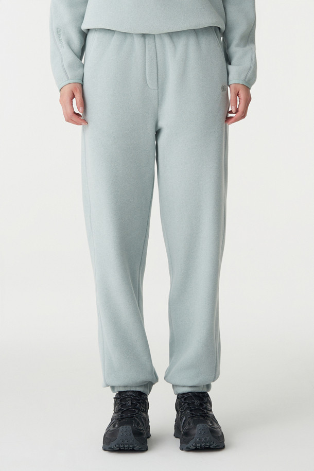 여성 폴라텍 200 조거 팬츠 (SET-UP)_GREEN-a