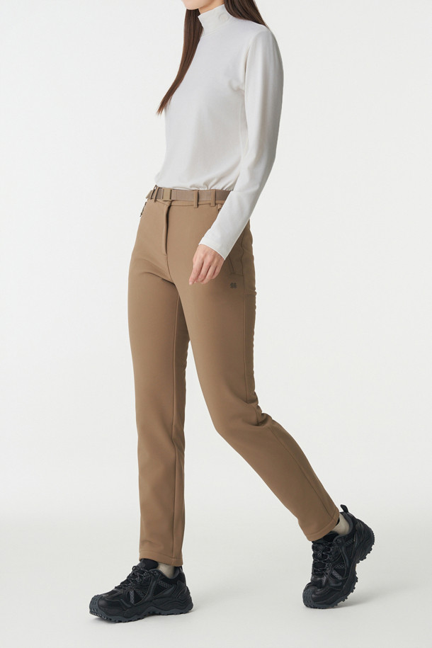 코오롱스포츠-의류 하의-여성 고어 윈드스토퍼 본딩 슬림핏 팬츠