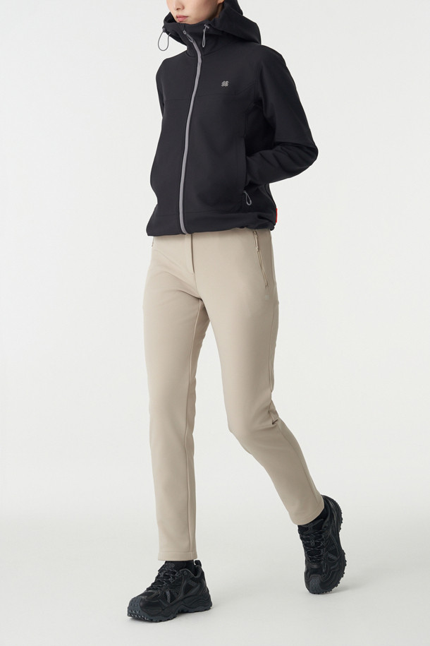 코오롱스포츠-의류 하의-여성 스탠다드 본딩 슬림핏 팬츠