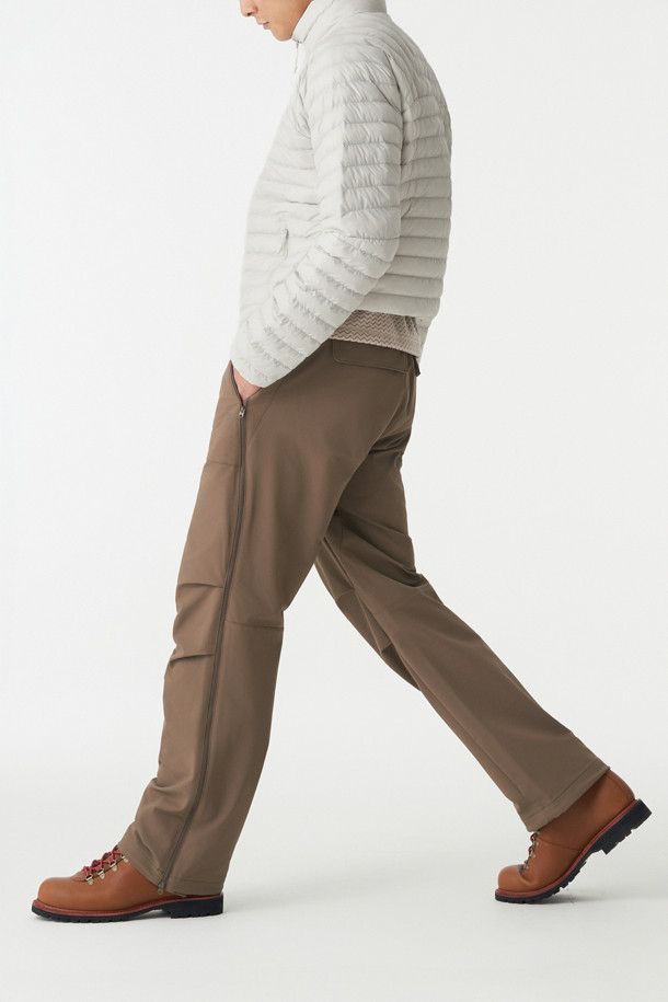 코오롱스포츠-의류 하의-남성 루즈핏 사이드 지퍼 팬츠