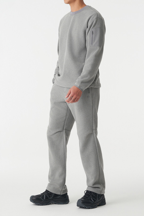 코오롱스포츠-의류 하의-남성 루즈핏 폴라텍 200 팬츠 (SET-UP)