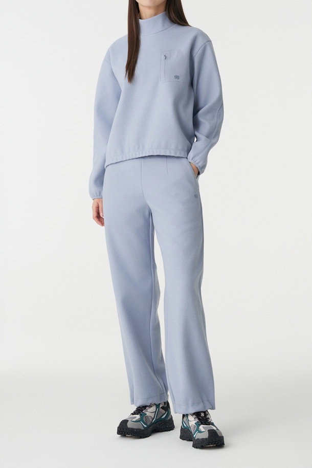 코오롱스포츠-의류 하의-여성 레귤러핏 밴딩 팬츠 (SET-UP)