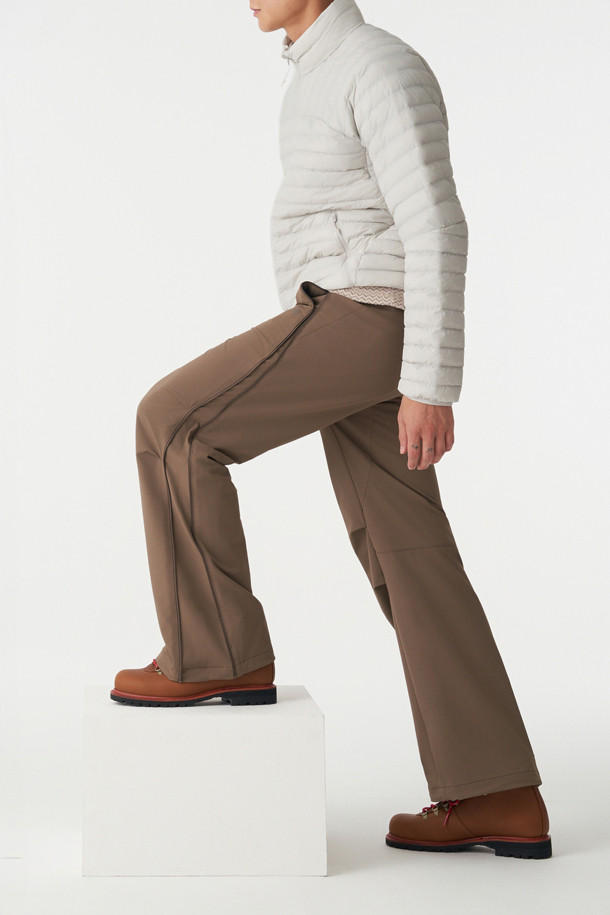 코오롱스포츠-의류 하의-남성 루즈핏 사이드 지퍼 팬츠