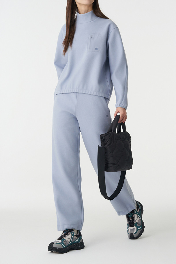 코오롱스포츠-의류 하의-여성 레귤러핏 밴딩 팬츠 (SET-UP)