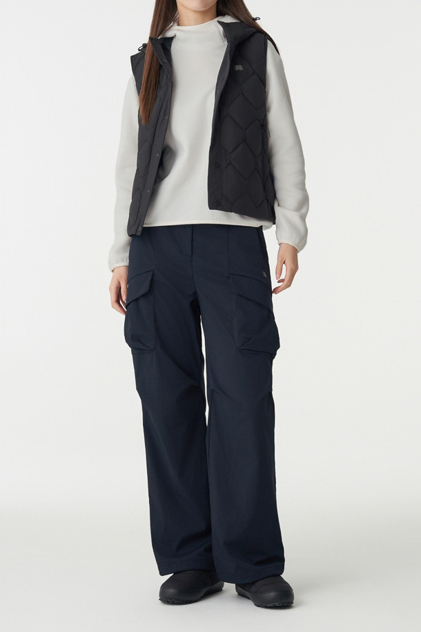 코오롱스포츠-의류 하의-여성 루즈핏 디본딩 카고 팬츠