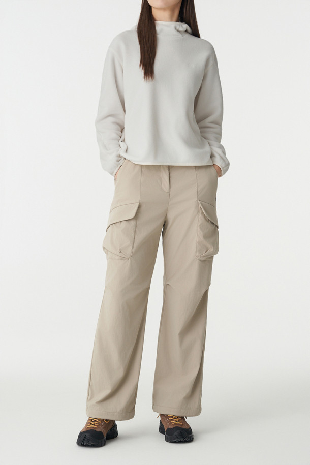 코오롱스포츠-의류 하의-여성 루즈핏 디본딩 카고 팬츠