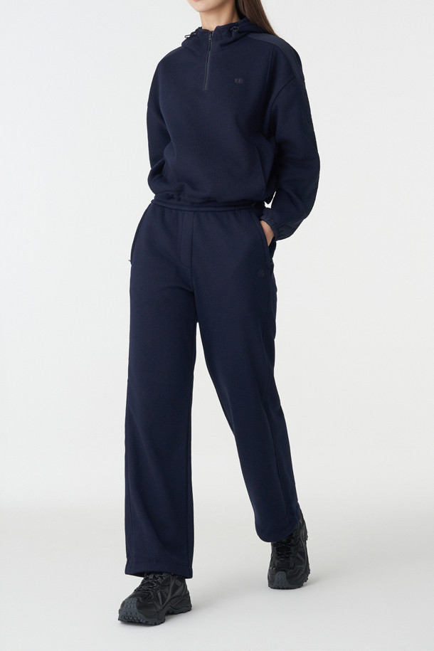 코오롱스포츠-의류 하의-여성 루즈핏 밴딩 팬츠 (SET-UP)