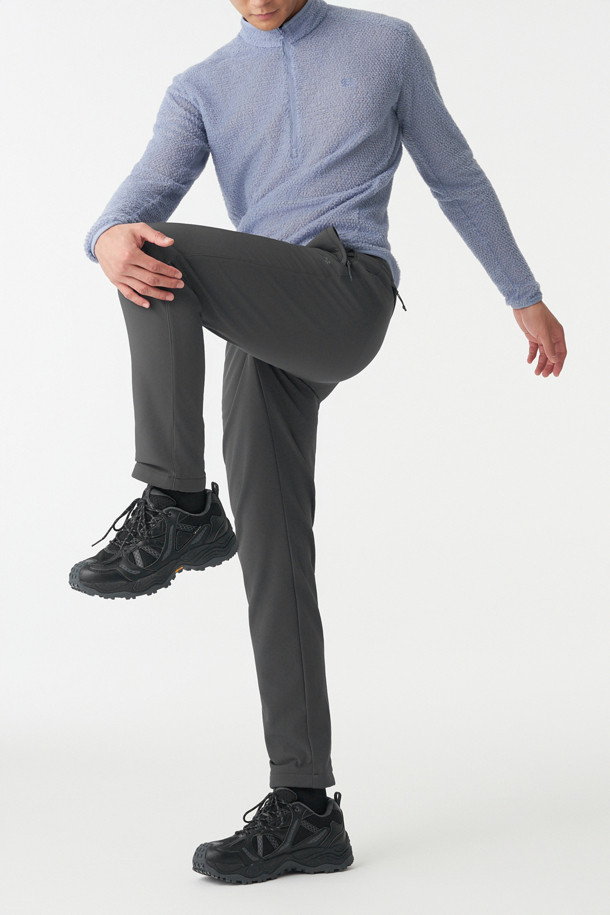 코오롱스포츠-의류 하의-남성 원턱 스탠다드 본딩 레귤러핏 팬츠