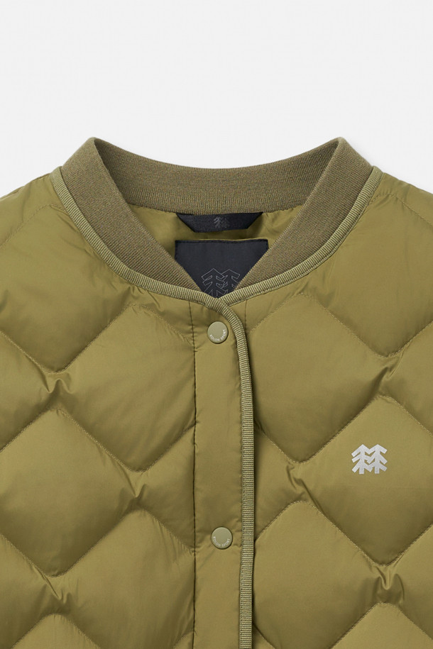 코오롱스포츠-의류 솟솟-여성 솟솟 넥리스 경량 다운