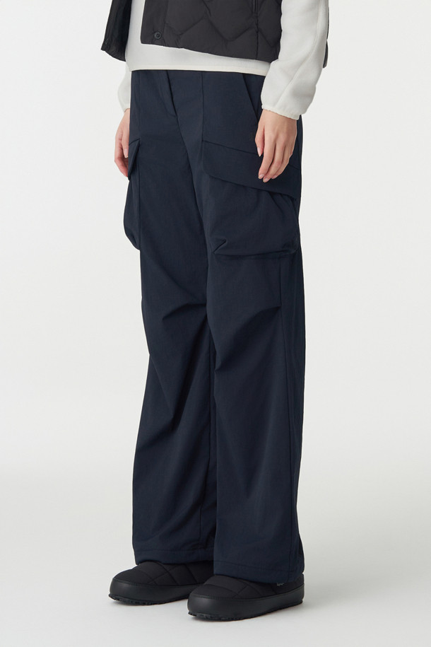 코오롱스포츠-의류 하의-여성 루즈핏 디본딩 카고 팬츠