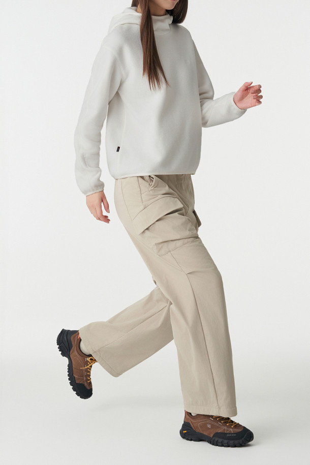 코오롱스포츠-의류 하의-여성 루즈핏 디본딩 카고 팬츠