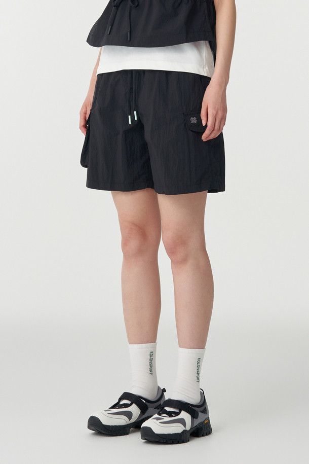 KOLON SPORT - 숏팬츠 - 여성 루즈핏 카고 쇼츠 #데이팩