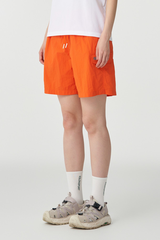 KOLON SPORT - 숏팬츠 - 여성 루즈핏 카고 쇼츠 #데이팩