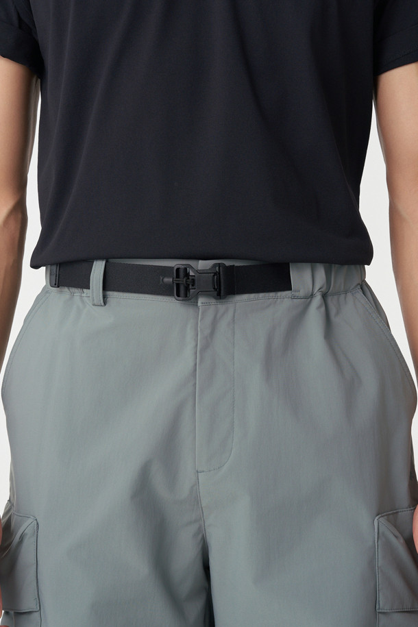 KOLON SPORT - 롱팬츠 - 남녀공용 루즈핏 2-WAY 디테처블 카고 팬츠 (SET-UP)