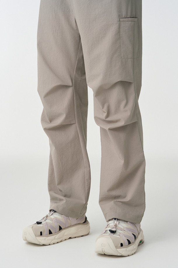 KOLON SPORT - 롱팬츠 - 남성 루즈핏 파라슈트 팬츠 (SET-UP)